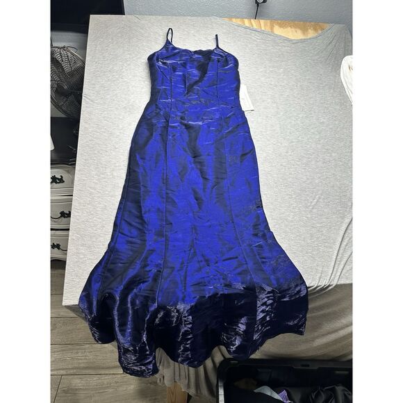 VTG Jessica McClintock Gown Women's 90s Gunne‎ Sax Purple Formal 9/10 - Picture 3 of 9